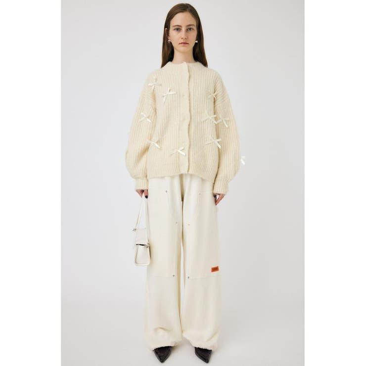 RIBBON FANCY カーディガン | MOUSSY OUTLET | 詳細画像3 