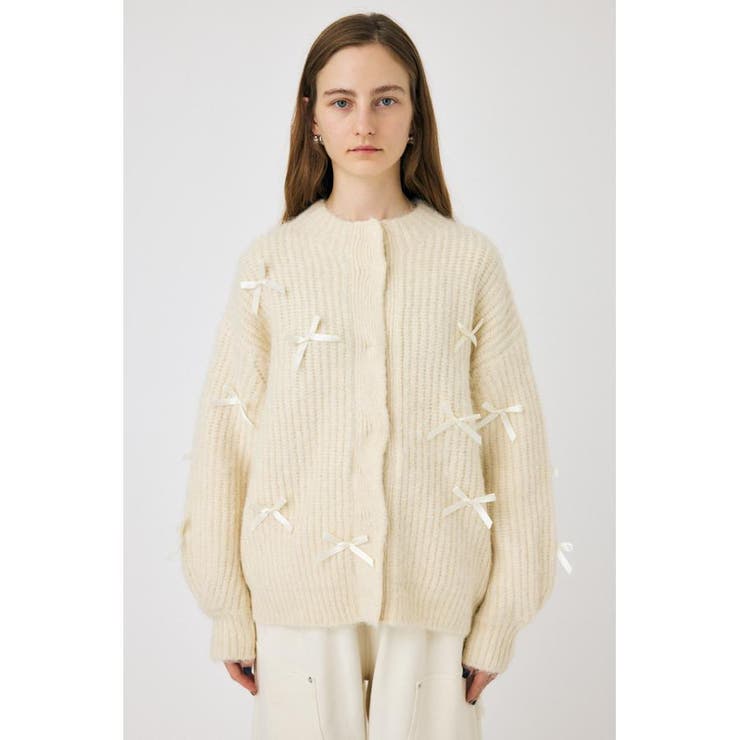 RIBBON FANCY カーディガン | MOUSSY OUTLET | 詳細画像5 