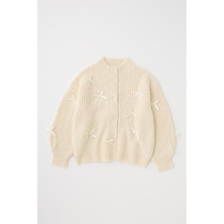 RIBBON FANCY カーディガン | MOUSSY OUTLET | 詳細画像6 