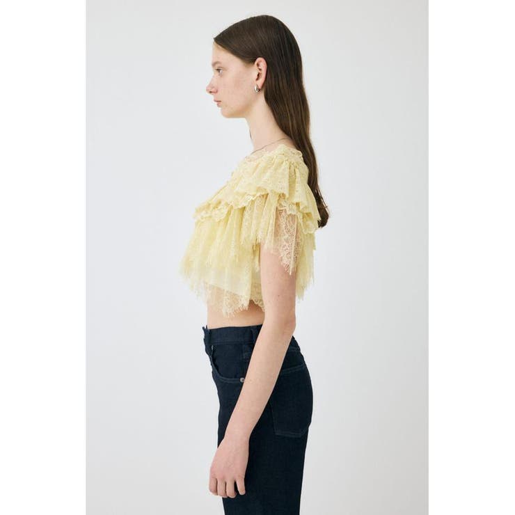 LACE FRILLS トップス | MOUSSY OUTLET | 詳細画像10 