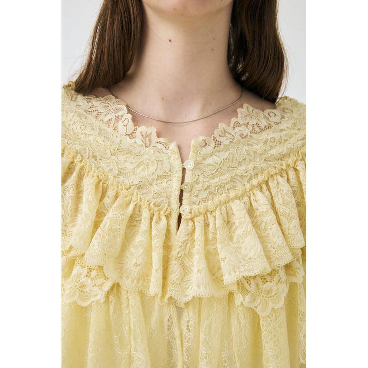 LACE FRILLS トップス | MOUSSY OUTLET | 詳細画像12 