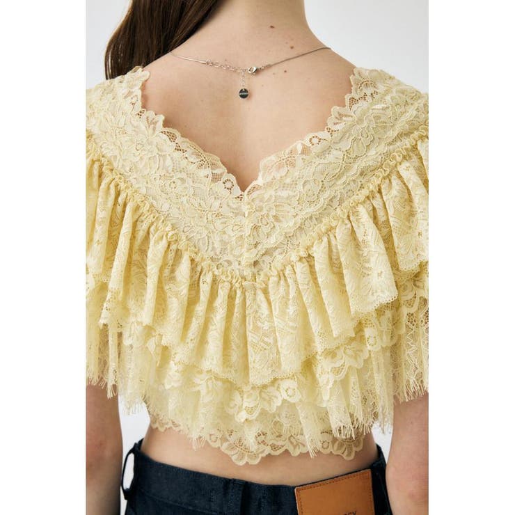 LACE FRILLS トップス | MOUSSY OUTLET | 詳細画像13 