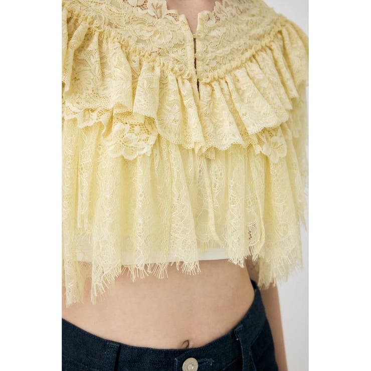 LACE FRILLS トップス | MOUSSY OUTLET | 詳細画像15 