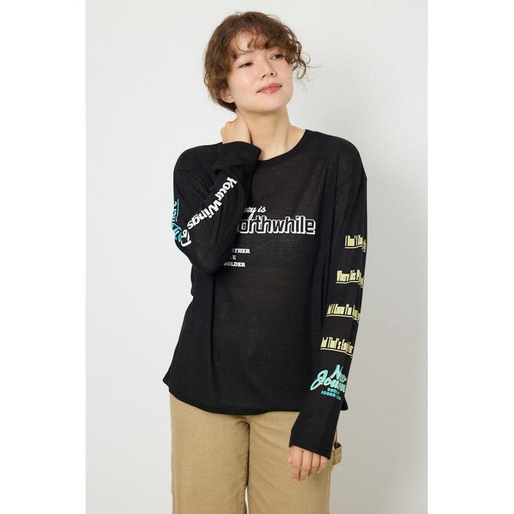 メッセージロングスリーブ Tシャツ | RODEO CROWNS WIDE BOWL | 詳細画像9 