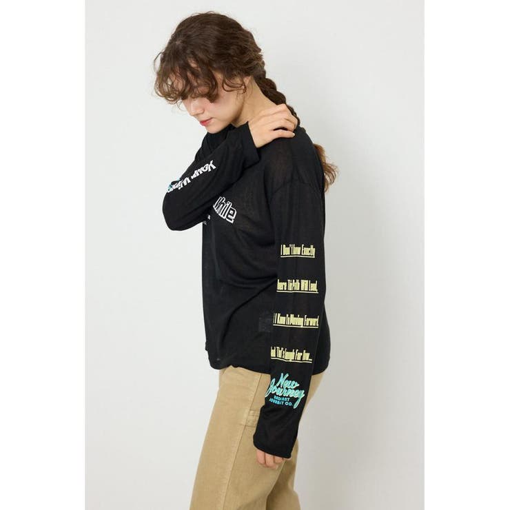 メッセージロングスリーブ Tシャツ | RODEO CROWNS WIDE BOWL | 詳細画像10 