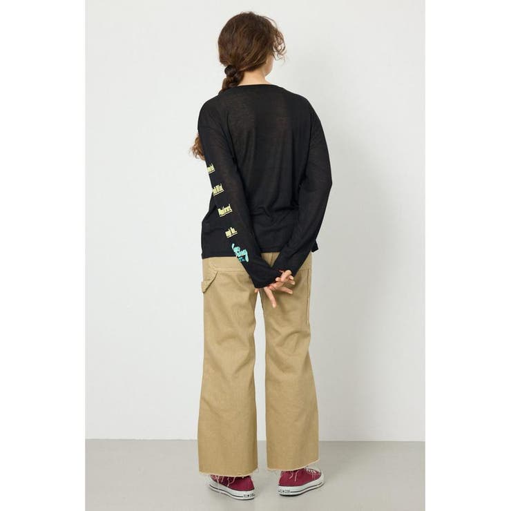 メッセージロングスリーブ Tシャツ | RODEO CROWNS WIDE BOWL | 詳細画像13 