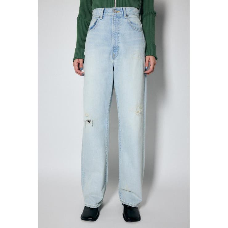 HW BLEACHED LOOSE STRAIGHT[品番：BJLW0023672]｜MOUSSY OUTLET