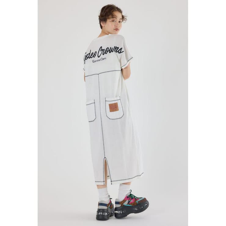 配色ステッチニットコンビワンピース | RODEO CROWNS WIDE BOWL | 詳細画像2 