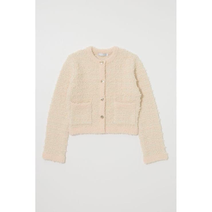 COMPACT KNIT TWEED ジャケット | MOUSSY OUTLET | 詳細画像5 