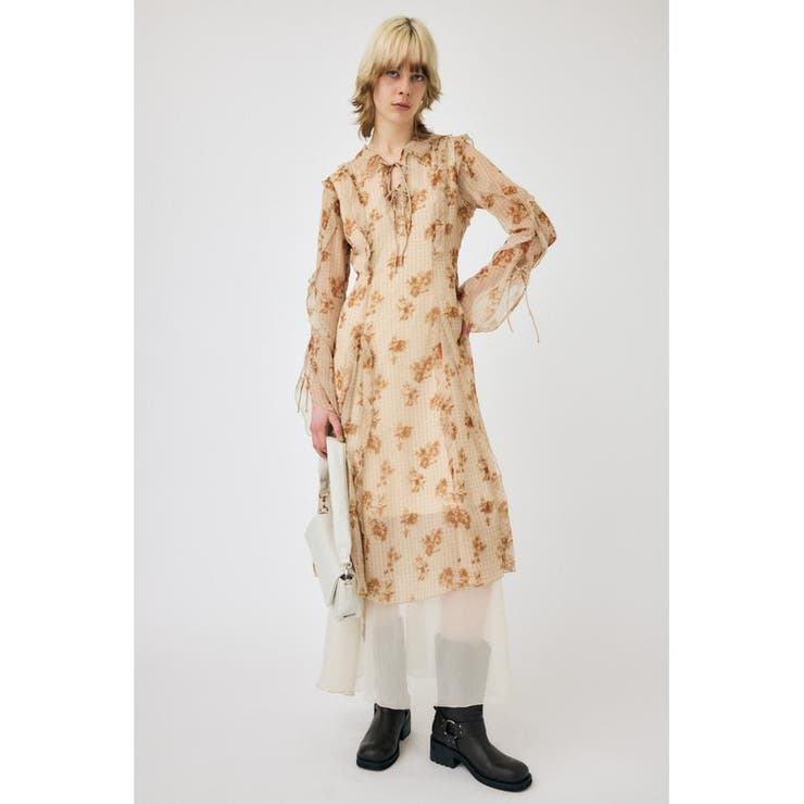 CHIFFON MELLOW マキシドレス | MOUSSY OUTLET | 詳細画像9 