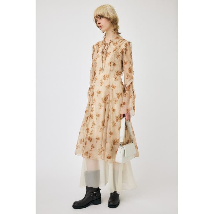 CHIFFON MELLOW マキシドレス | MOUSSY OUTLET | 詳細画像10 
