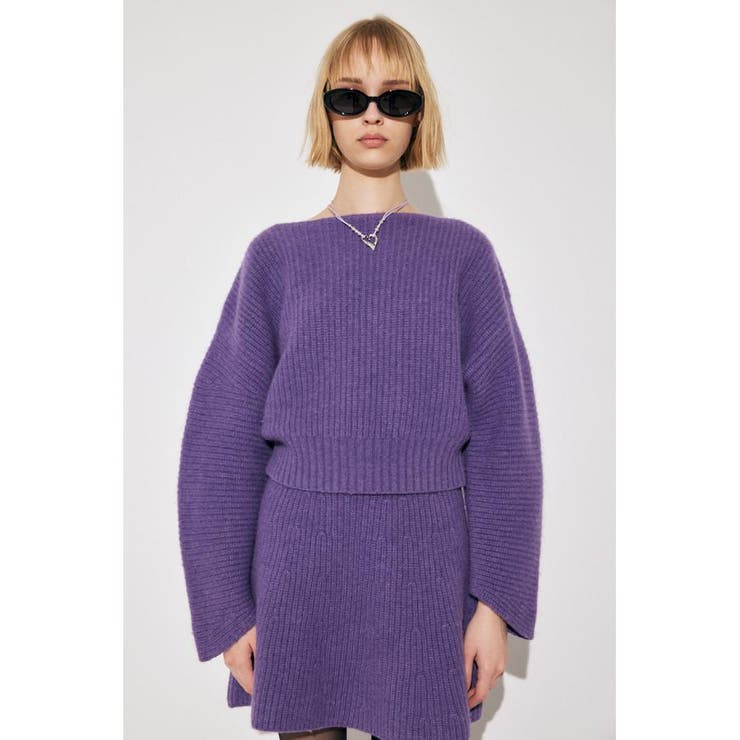 WOOLBANANA SLEEVE WOOL ニット | MOUSSY OUTLET | 詳細画像11 