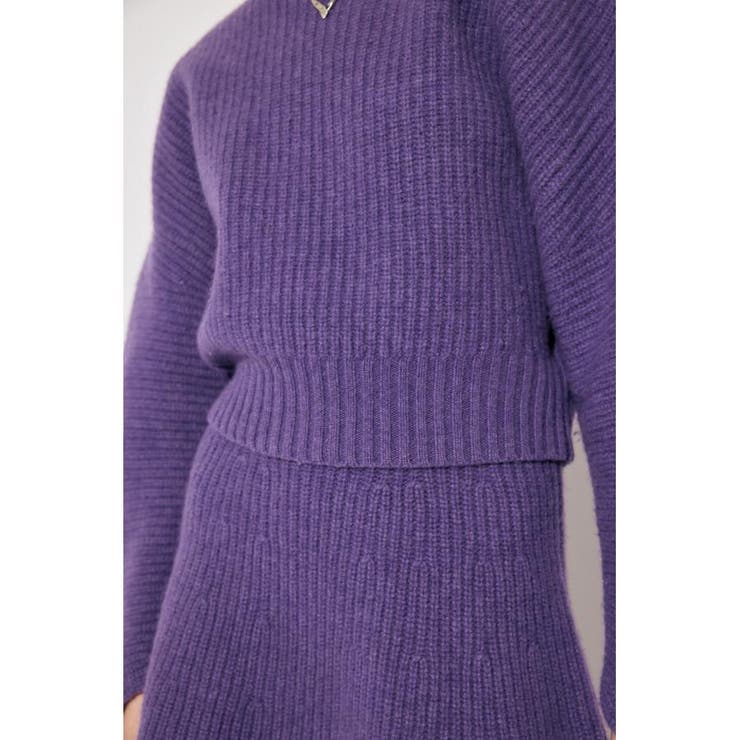 WOOLBANANA SLEEVE WOOL ニット | MOUSSY OUTLET | 詳細画像15 