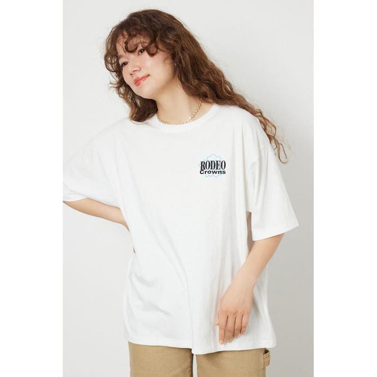 Flower Bloom Embroidery Tシャツ | RODEO CROWNS WIDE BOWL | 詳細画像3 