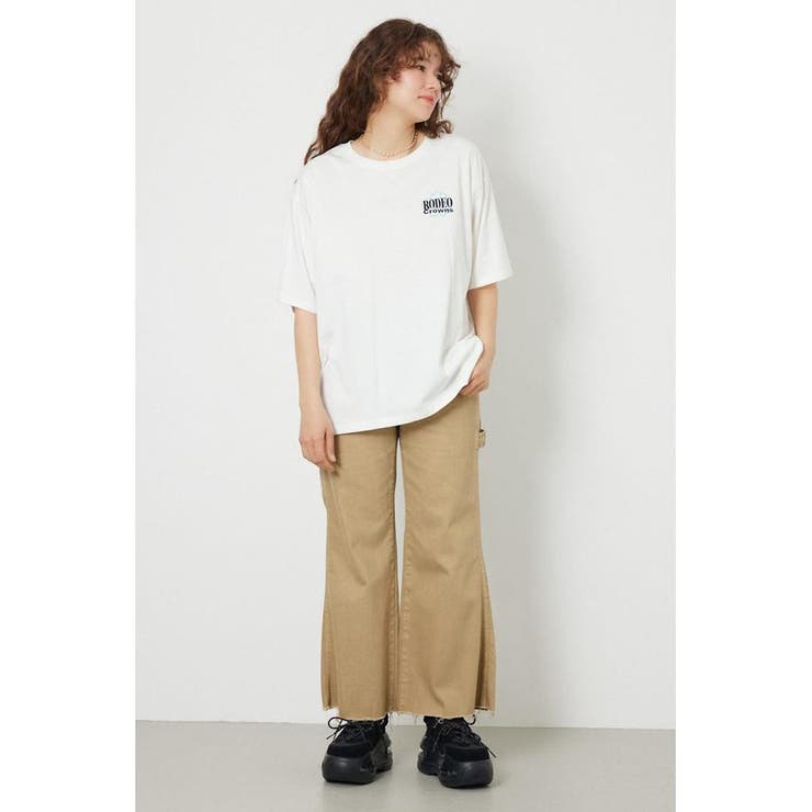 Flower Bloom Embroidery Tシャツ | RODEO CROWNS WIDE BOWL | 詳細画像4 