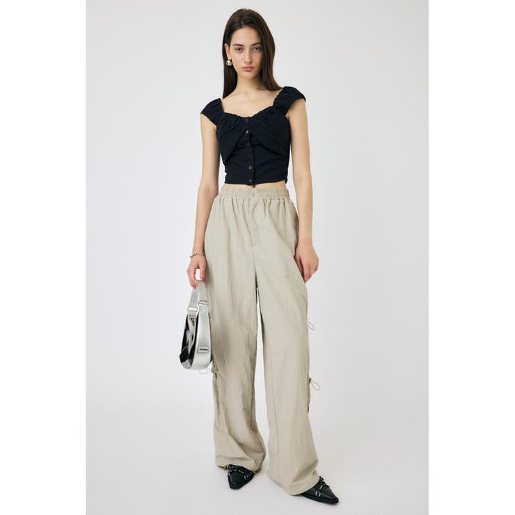 LAYERED GATHERED ブラウス | MOUSSY OUTLET | 詳細画像1 
