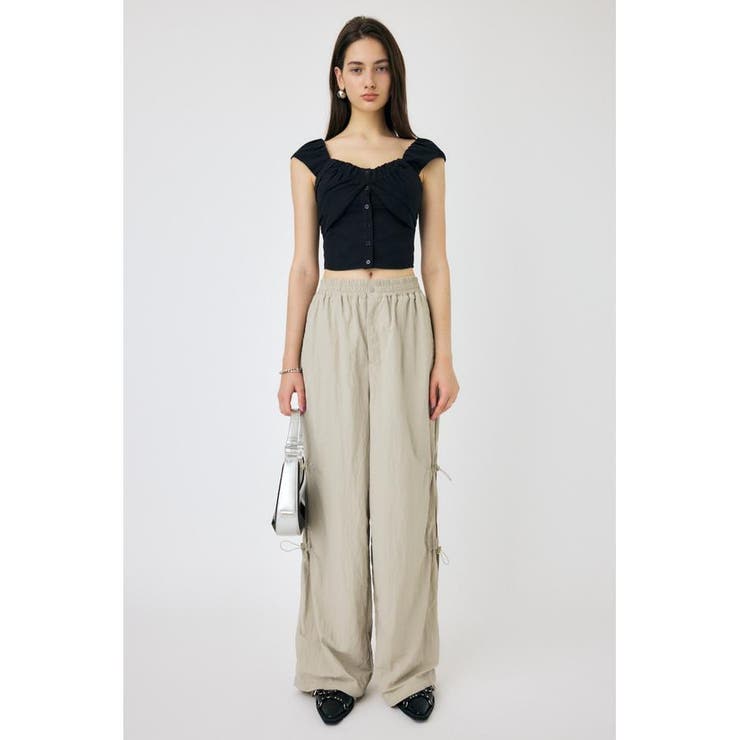 LAYERED GATHERED ブラウス | MOUSSY OUTLET | 詳細画像3 
