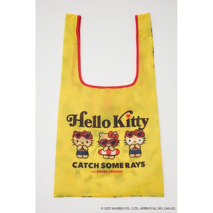 柄YEL5 | (サンリオキャラクターズ)エコバッグ | RODEO CROWNS WIDE BOWL