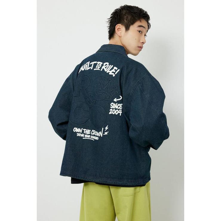 エンボスロゴデニムジャケット | RODEO CROWNS WIDE BOWL | 詳細画像4 