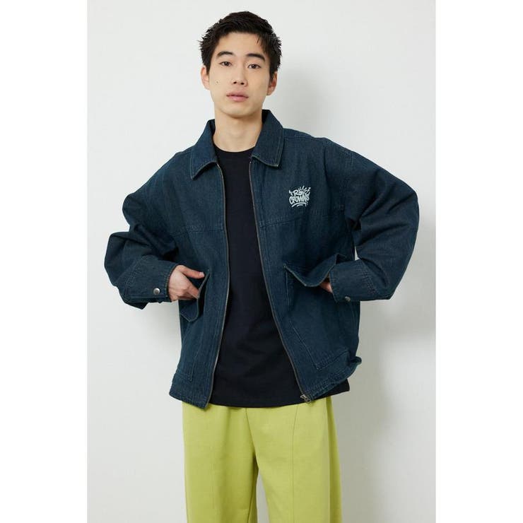 NVY | エンボスロゴデニムジャケット | RODEO CROWNS WIDE BOWL