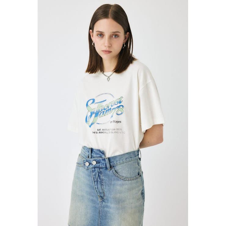 WHT | SUNCREST JAM TEE | MOUSSY OUTLET