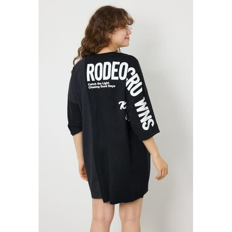 BLK | ランダムコンビニットワンピース | RODEO CROWNS WIDE BOWL