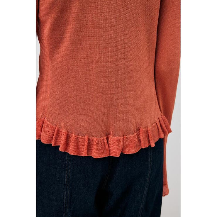 OPEN NECK SHEER カーディガン | MOUSSY OUTLET | 詳細画像13 