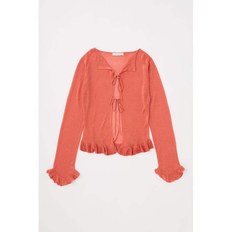 OPEN NECK SHEER カーディガン | MOUSSY OUTLET | 詳細画像14 
