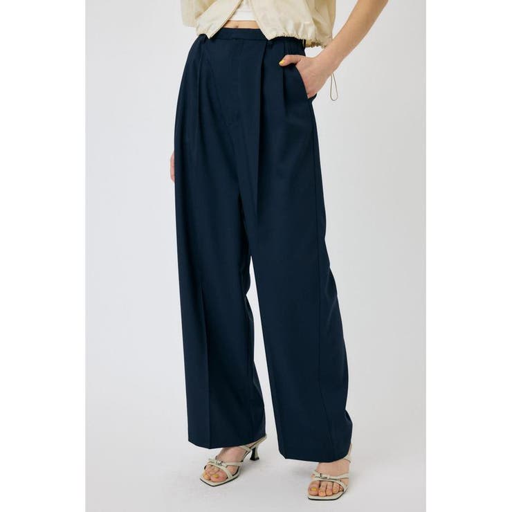 NVY | TUCK トラウザーズ | MOUSSY OUTLET