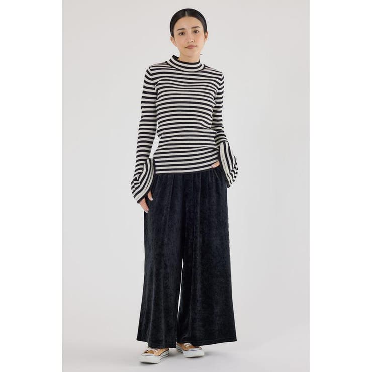 フレアバギーベロアパンツ | RODEO CROWNS WIDE BOWL | 詳細画像6 