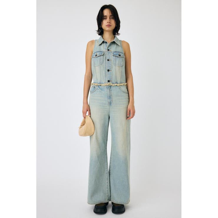 SLEEVELESS REMAKE ジャンプスーツ | MOUSSY OUTLET | 詳細画像7 