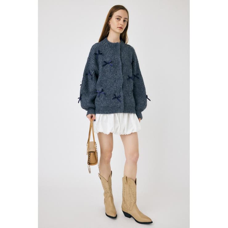 RIBBON FANCY カーディガン | MOUSSY OUTLET | 詳細画像7 