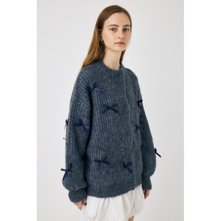 RIBBON FANCY カーディガン | MOUSSY OUTLET | 詳細画像10 