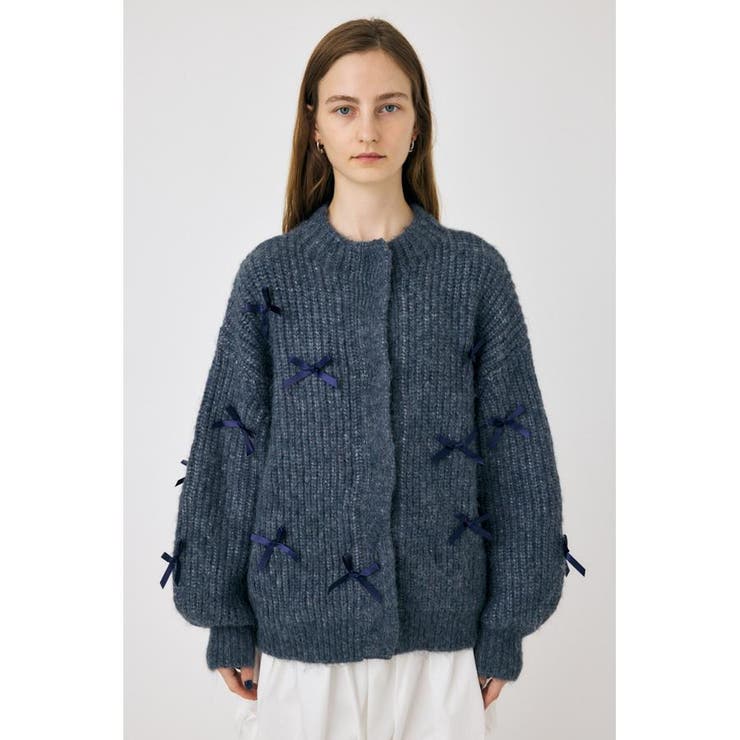 RIBBON FANCY カーディガン | MOUSSY OUTLET | 詳細画像11 