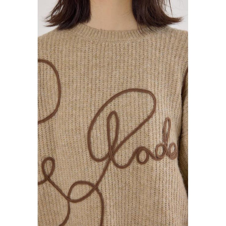 Embroideryラインロゴニットトップス | RODEO CROWNS WIDE BOWL | 詳細画像23 