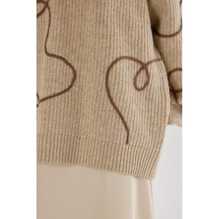 Embroideryラインロゴニットトップス | RODEO CROWNS WIDE BOWL | 詳細画像26 