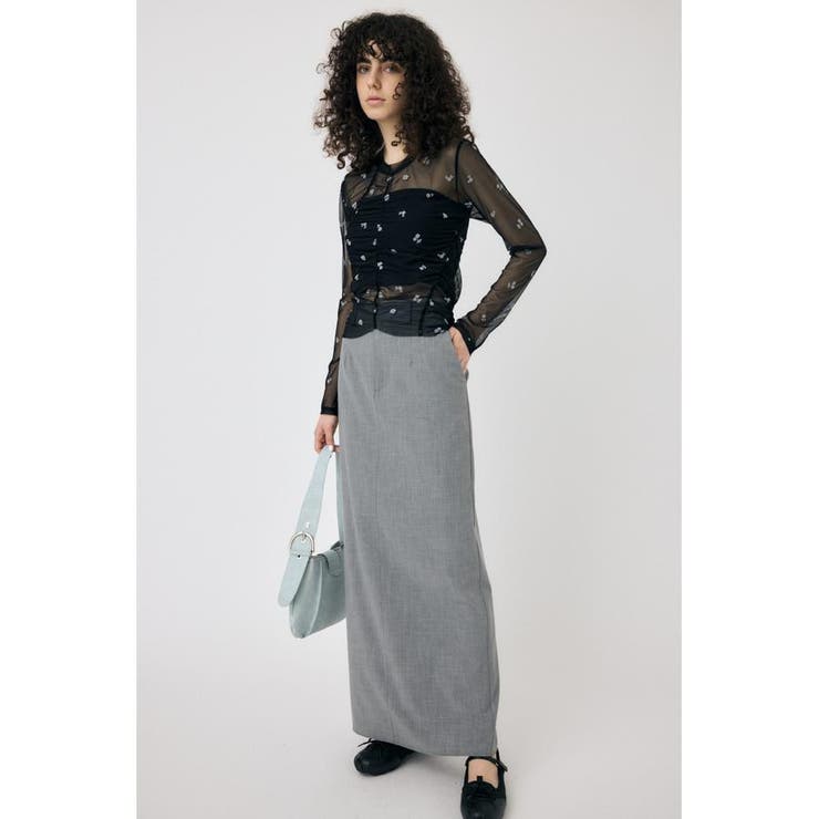 FLARE BACK マキシスカート | MOUSSY OUTLET | 詳細画像8 