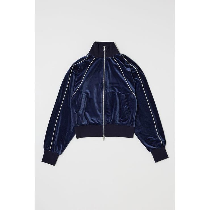 NVY | VELOUR TRACK トップス | MOUSSY OUTLET