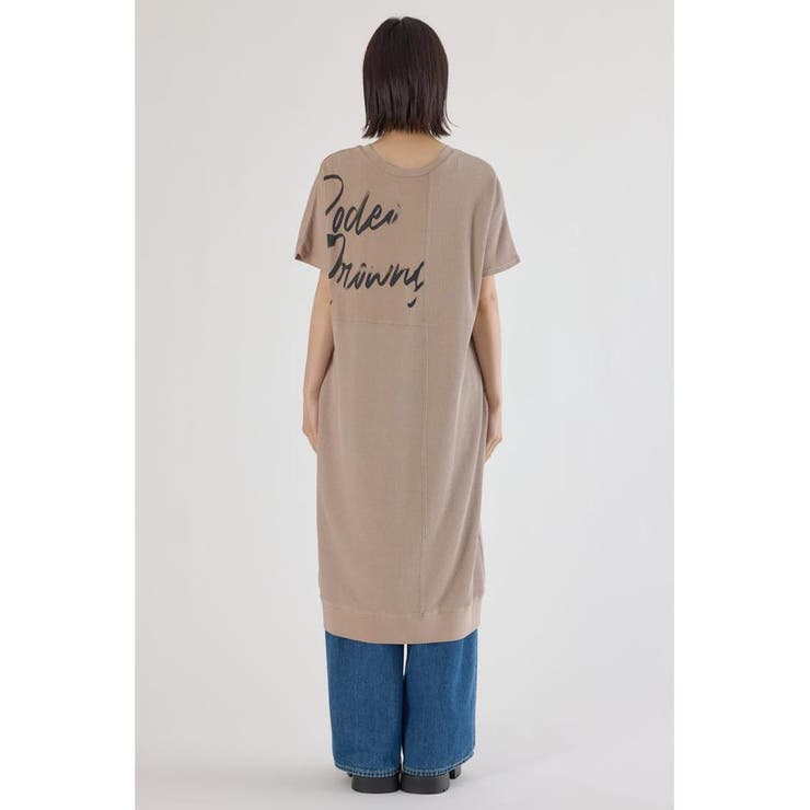 2way ワッフルコンビカットロングワンピース | RODEO CROWNS WIDE BOWL | 詳細画像18 