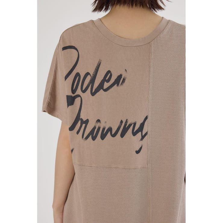 2way ワッフルコンビカットロングワンピース | RODEO CROWNS WIDE BOWL | 詳細画像21 