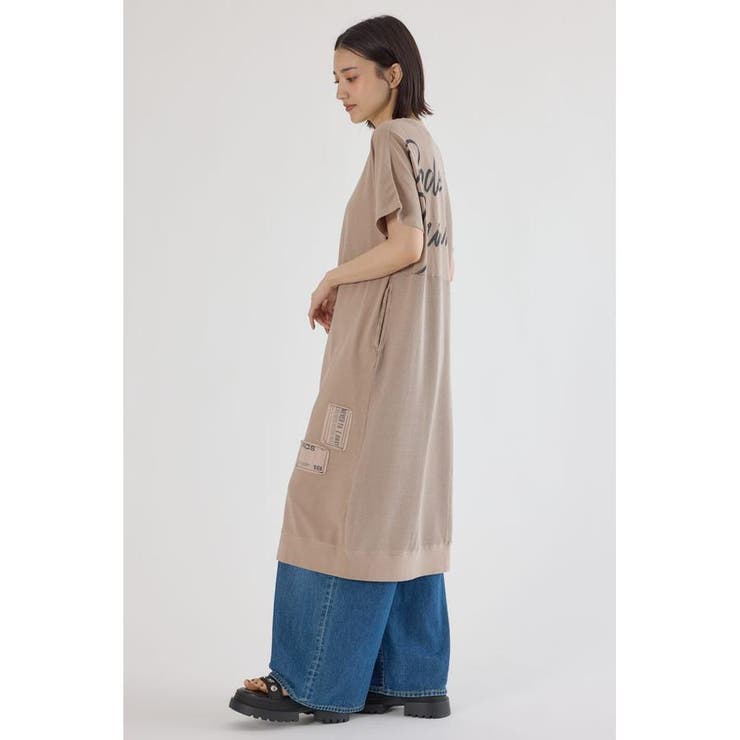 2way ワッフルコンビカットロングワンピース | RODEO CROWNS WIDE BOWL | 詳細画像11 