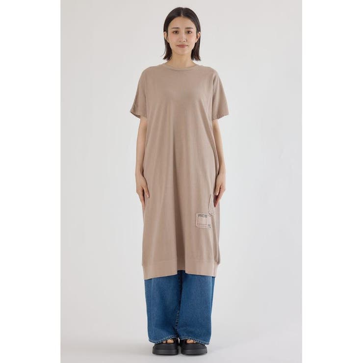 2way ワッフルコンビカットロングワンピース | RODEO CROWNS WIDE BOWL | 詳細画像16 