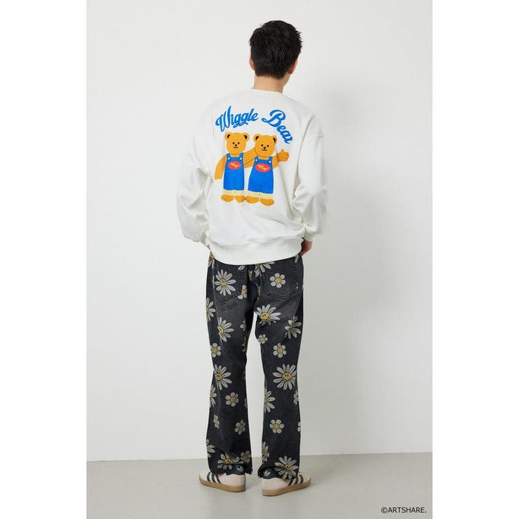 (wiggle wiggle)モチーフスウェットトップス | RODEO CROWNS WIDE BOWL | 詳細画像13 