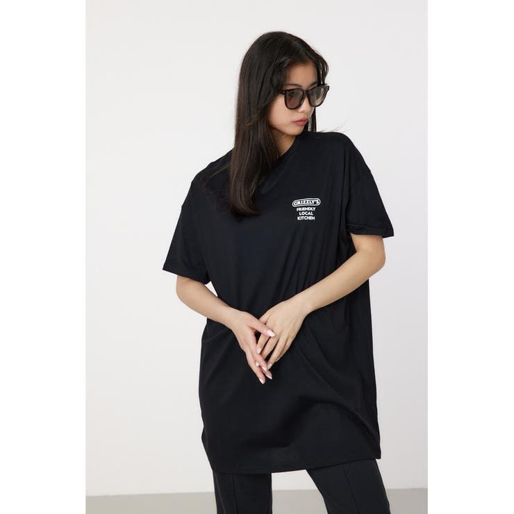 BLK | GRIZZLY’S KITCHEN T ワンピース | RODEO CROWNS WIDE BOWL