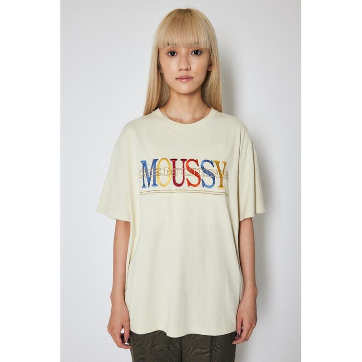 MULTICOLOR MOUSSY Tシャツ[品番：BJLW0023548]｜MOUSSY OUTLET