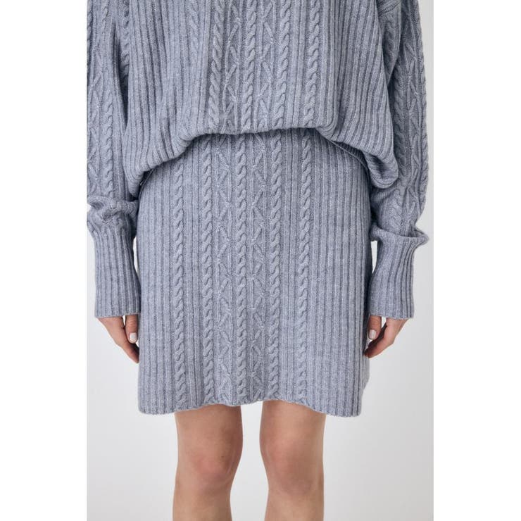 RIB CABLE ミニスカート | MOUSSY OUTLET | 詳細画像25 