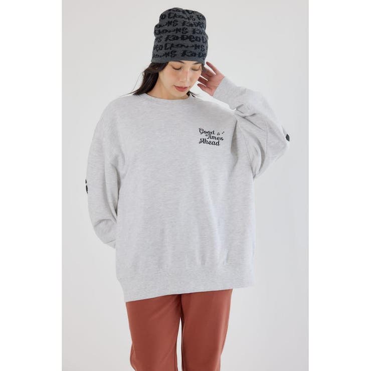 L/T.GRY1 | GHOST BEAR スウェットトップス | RODEO CROWNS WIDE BOWL