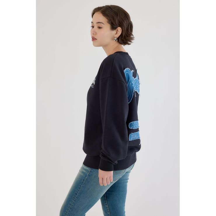 ロゴデニムパッチスウェットトップス | RODEO CROWNS WIDE BOWL | 詳細画像9 