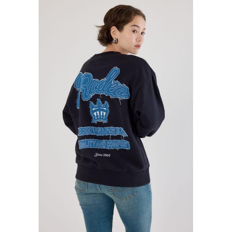 ロゴデニムパッチスウェットトップス | RODEO CROWNS WIDE BOWL | 詳細画像10 