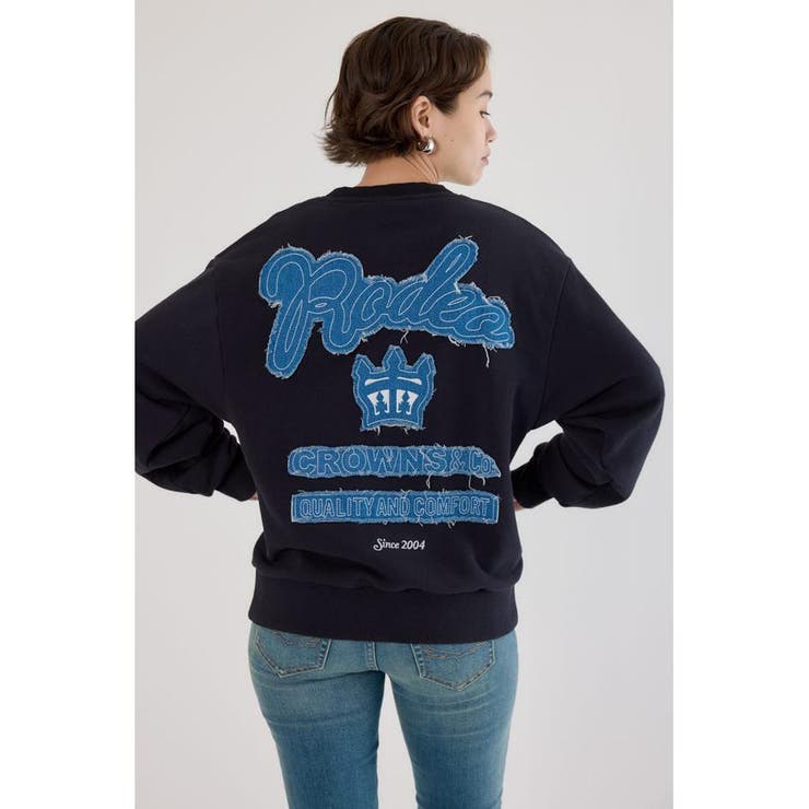 ロゴデニムパッチスウェットトップス | RODEO CROWNS WIDE BOWL | 詳細画像11 